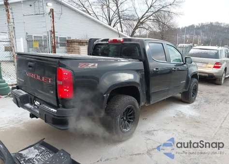 2021 Chevrolet Colorado 4Wd Short Box Z71 from USA, damaged, VIN 1GCGTDEN5M1289166